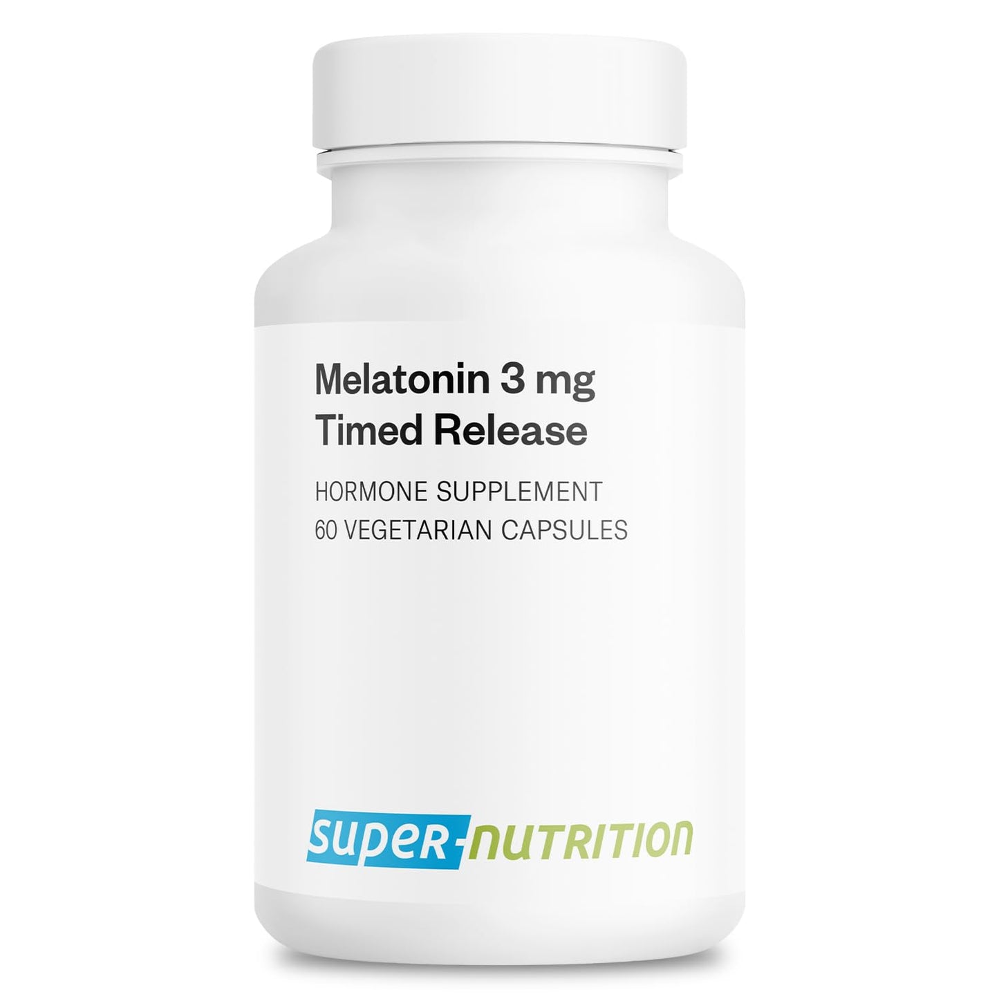 Supersmart Time Released Melatonin 3 mg Tablets, 60 Count