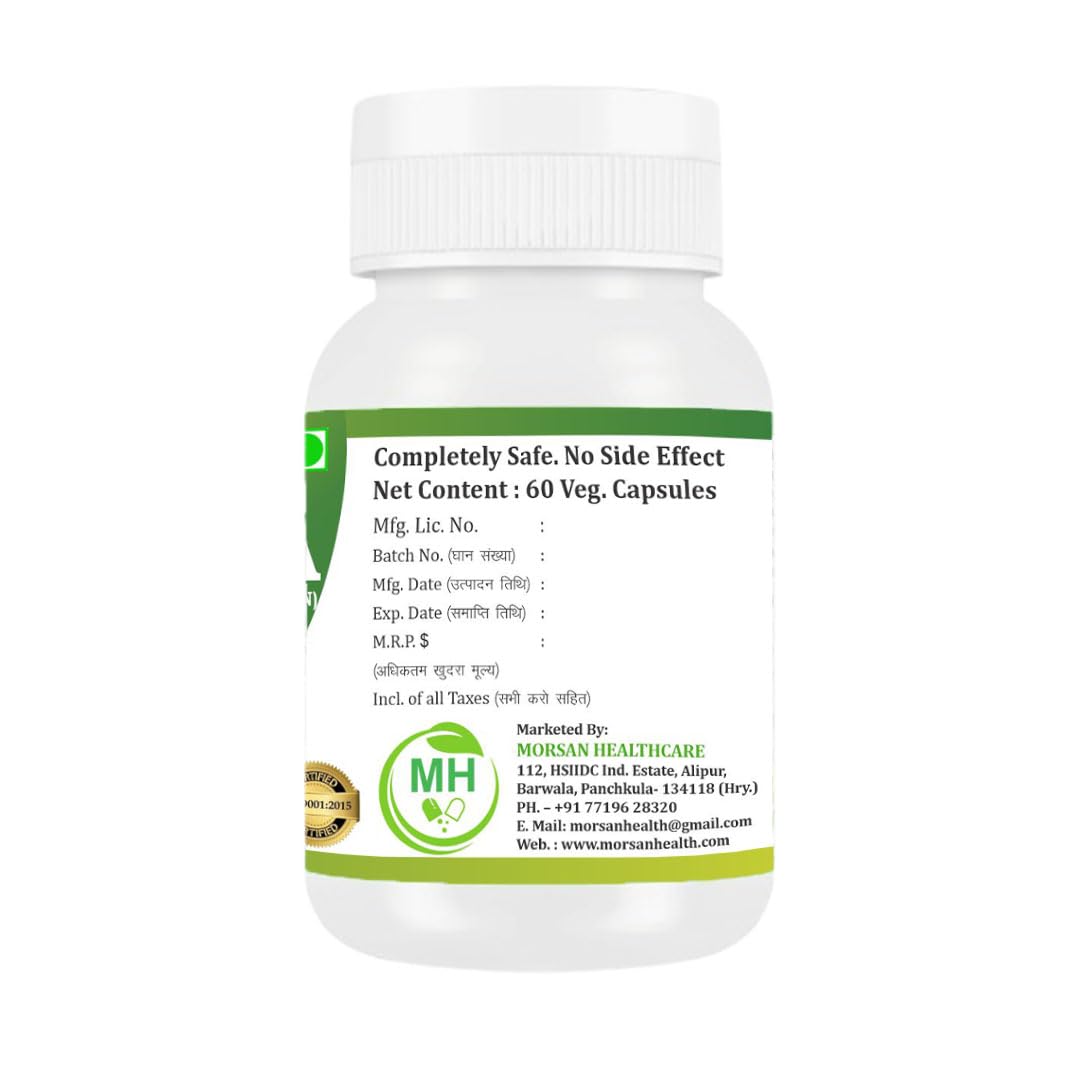 Morsan Healthcare Organic Moringa Capsules 60 Capsules