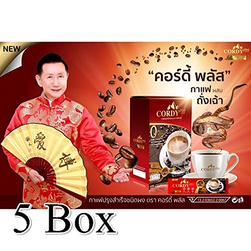 Manas9 Cordy Plus Coffee Cordyceps Reishi Goji Berry Extract Powder 21.1644