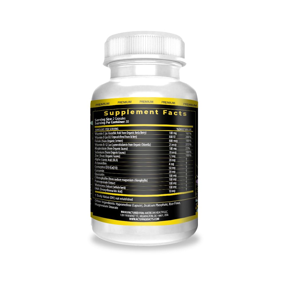 ACTIF DNA Mega Support with 15+ Advanced Factors Gummy 1 Count