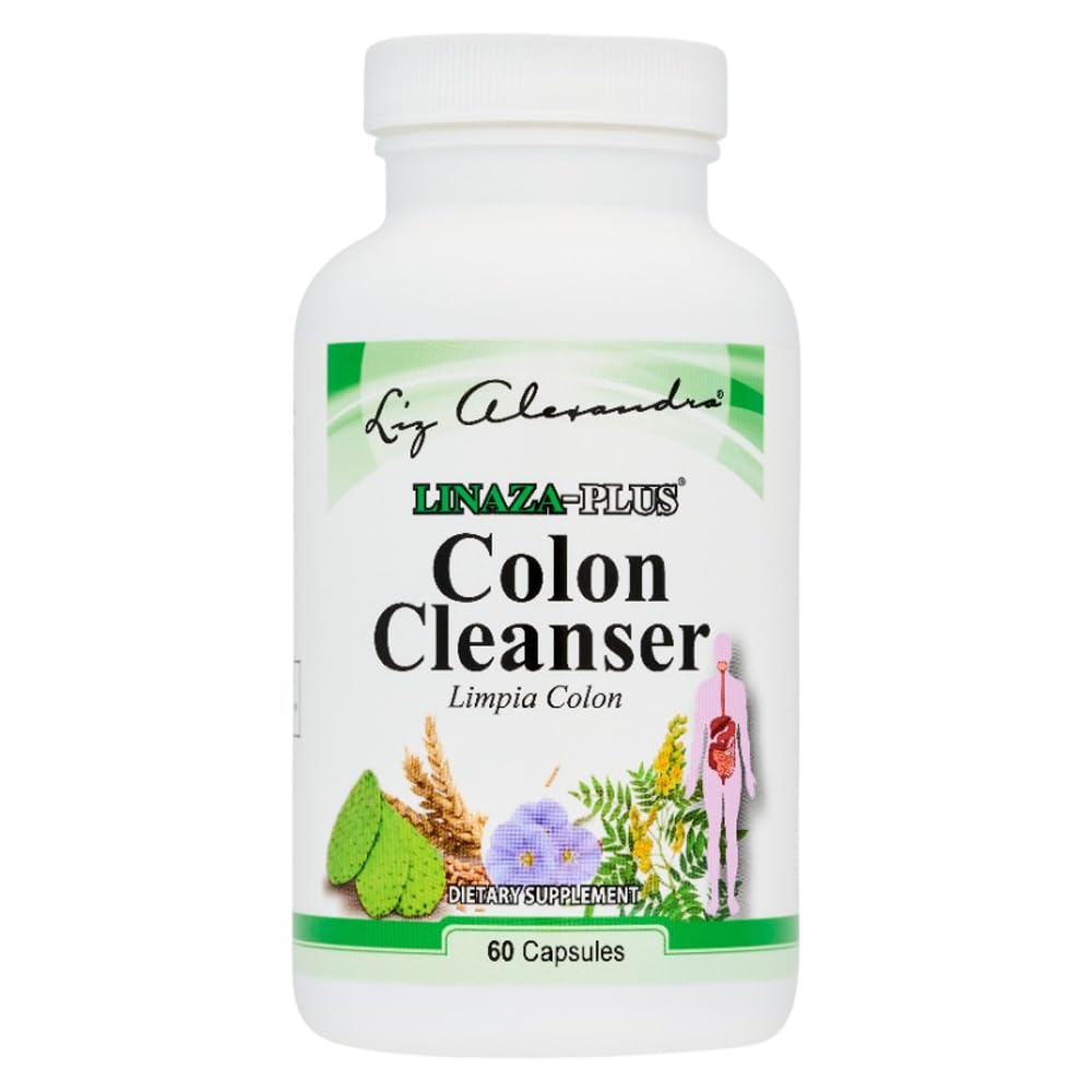 LIZ ALEXANDRA Linaza-Plus Colon Cleanser 60 Capsules