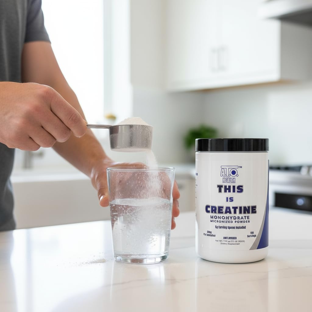 A.T.O. Health Creatine Monohydrate Powder 18