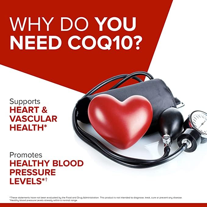 Qunol CoQ10 100mg Softgels 180 Count