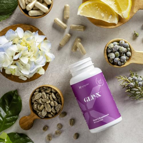 Xyngular GLP-X GLP-1 Support Supplement with Eriomin Lemon Extract & Berberine - 60 Capsules
