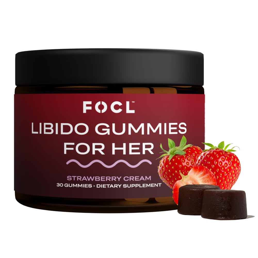 FOCL Female Libido Booster for Women Gummies 30 Count