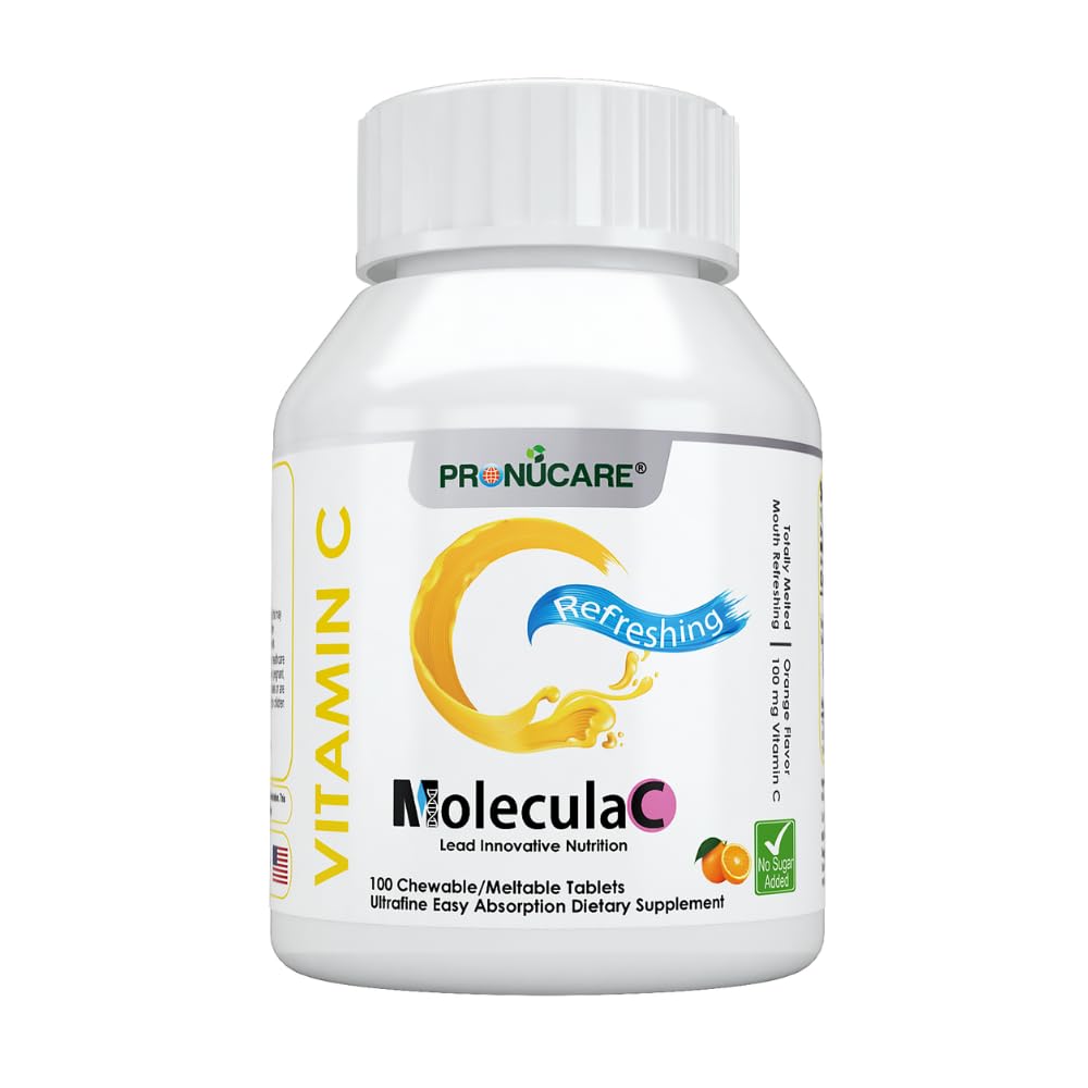 PRONUCARE Vitamin C 100 mg Tablet, 100 Count