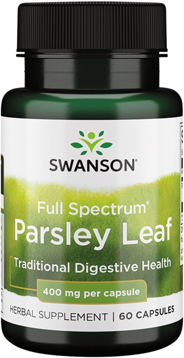 Swanson Full-Spectrum Parsley Leaf Extract Capsules, 60 Count