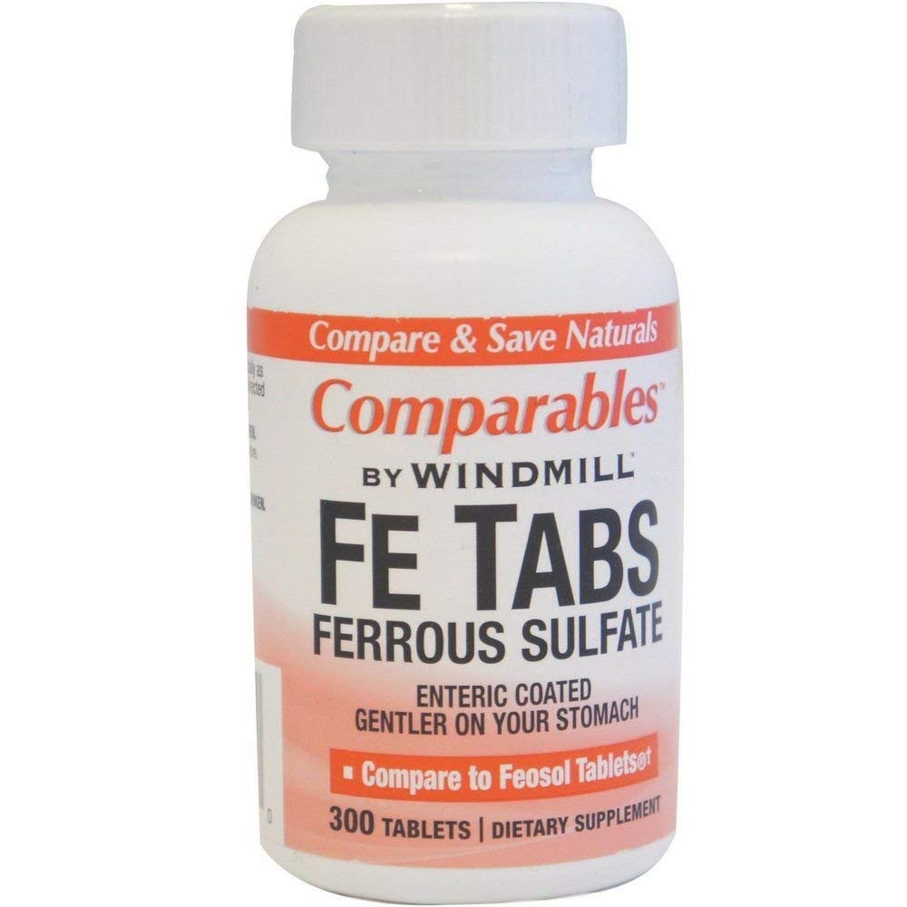 Windmill Ferrous Sulfate Tablets 300 Tablets