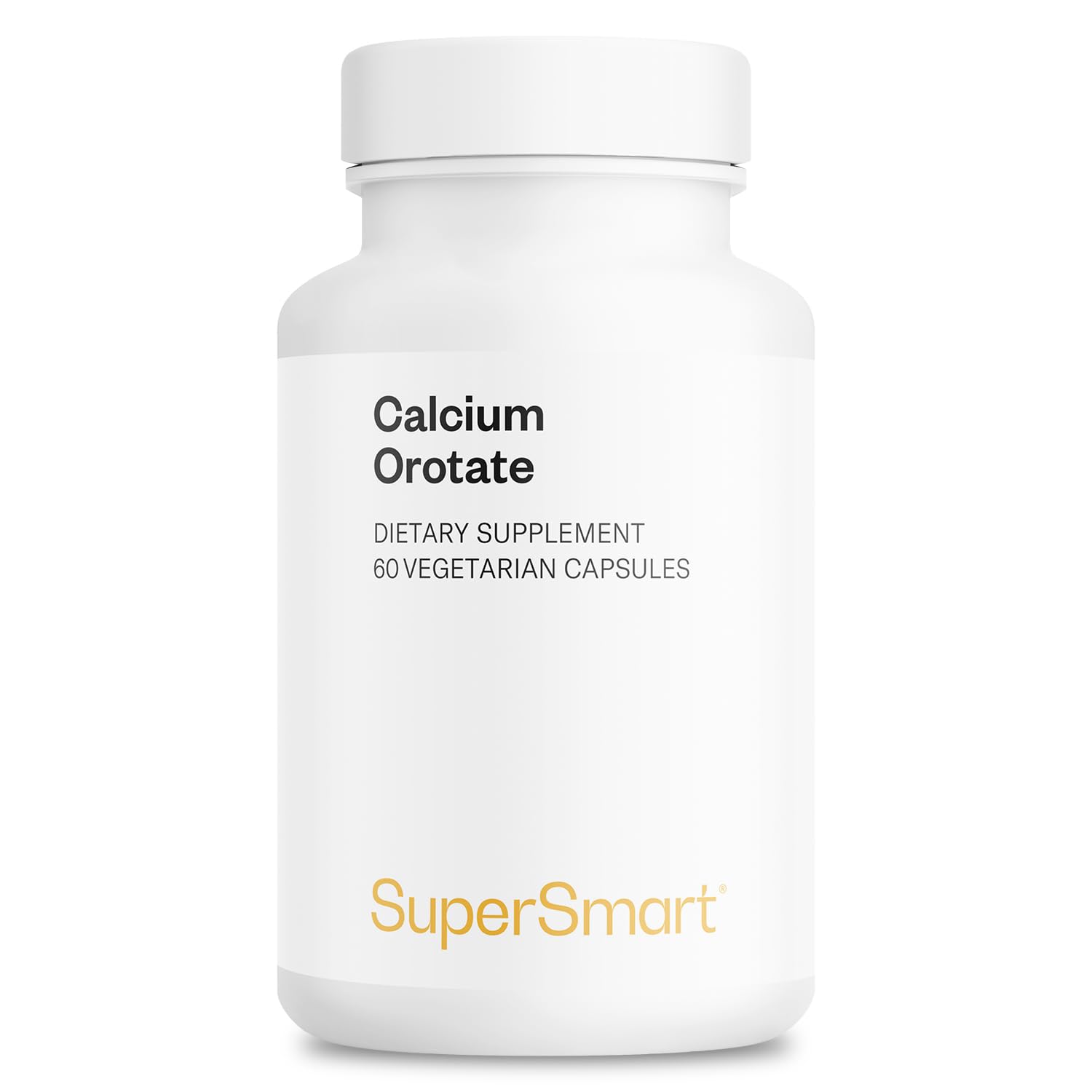 Supersmart Calcium Orotate with Magnesium Orotate 9:1 Capsules 60 Count