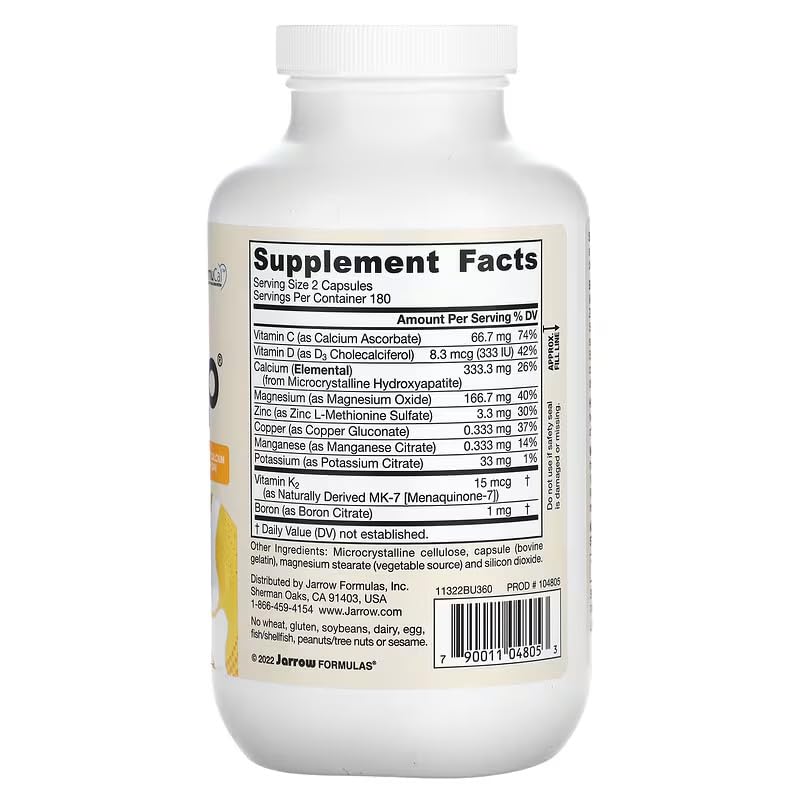 Jarrow Formulas BoneUp for Bone Density 720 Capsules