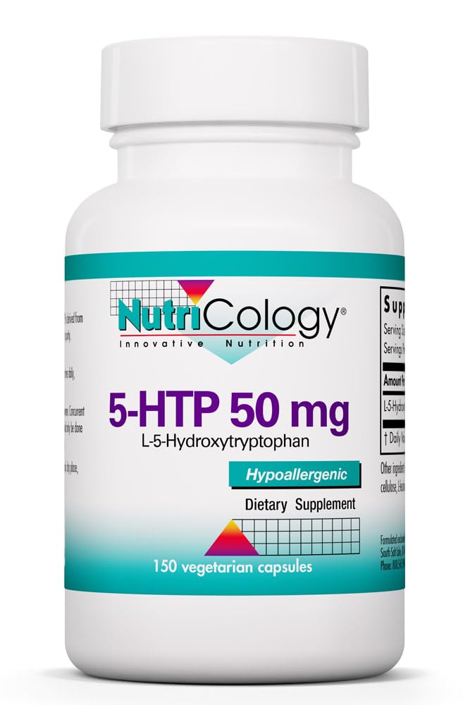 Allergy Research Group NutriCology 5-HTP Capsules, 150 Capsules