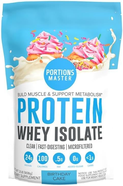 Portions Master CFM Whey Isolate Powder 32 Servings