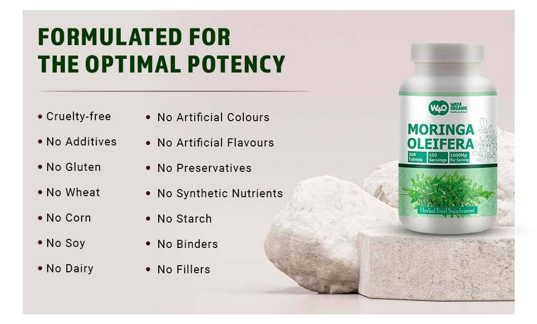 WAY 4 ORGANIC W4O Moringa Leaf Powder 8