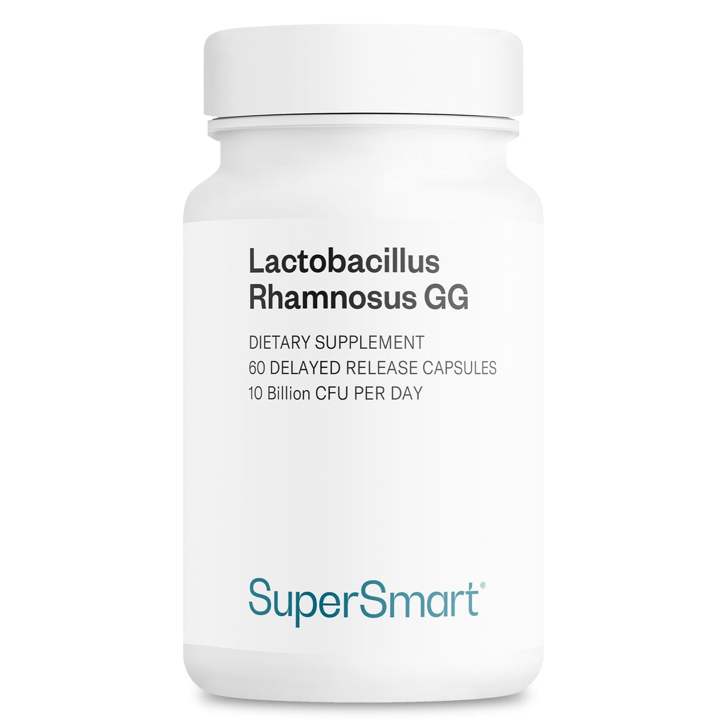 Supersmart Bifidobacterium Longum and Lactobacillus Rhamnosus GG Intestinal Comfort Bundle Capsules 120
