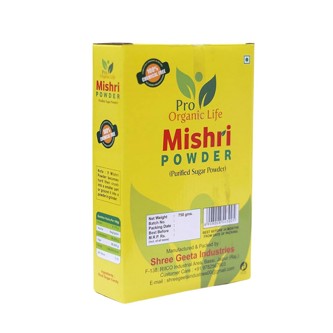 Pro Organic Life Mishri Powder 26.46 Ounces