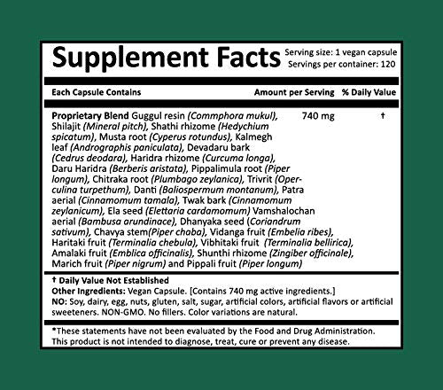 Harmony Nutraceuticals Chandraprabha Vati Capsules 120 Count