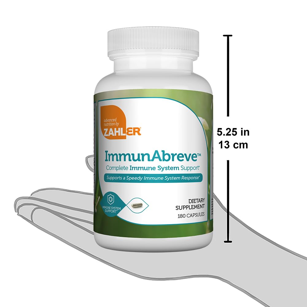 Zahler ImmunAbreve Capsule 180 Capsules