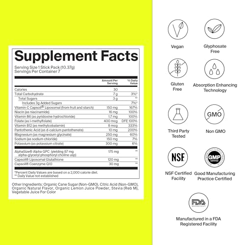 The Absorption Company Calm & Restore Ashwagandha Powder Supplement, 14 Count