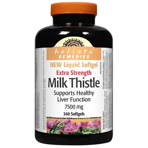 Decatela Holista Extra Strength Milk Thistle 250 mg Softgel 1 Count