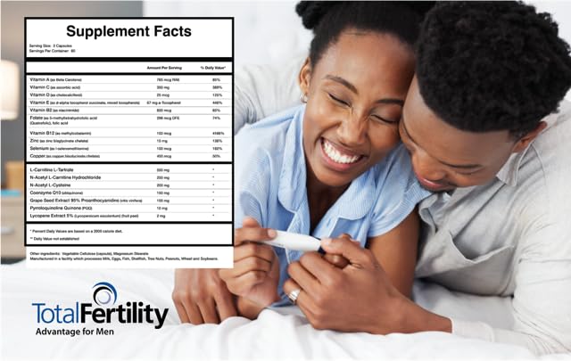 Total Fertility Total Fertility Advantage for Men 180 Capsules