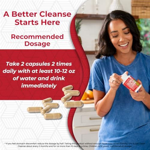 Health Plus Super Colon Cleanse Capsules 480 Count