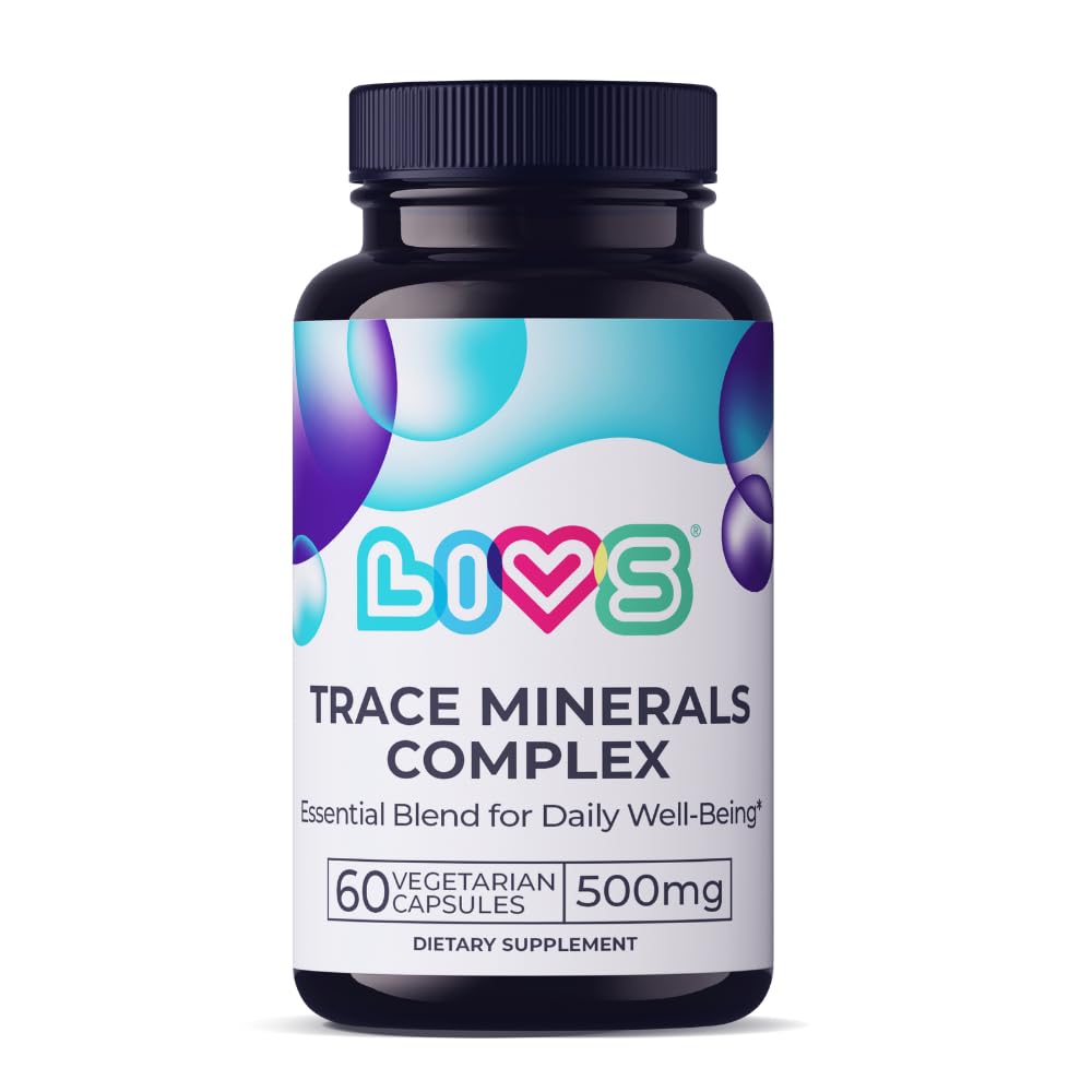 LIVS Trace Mineral Complex Capsule, 60 Count