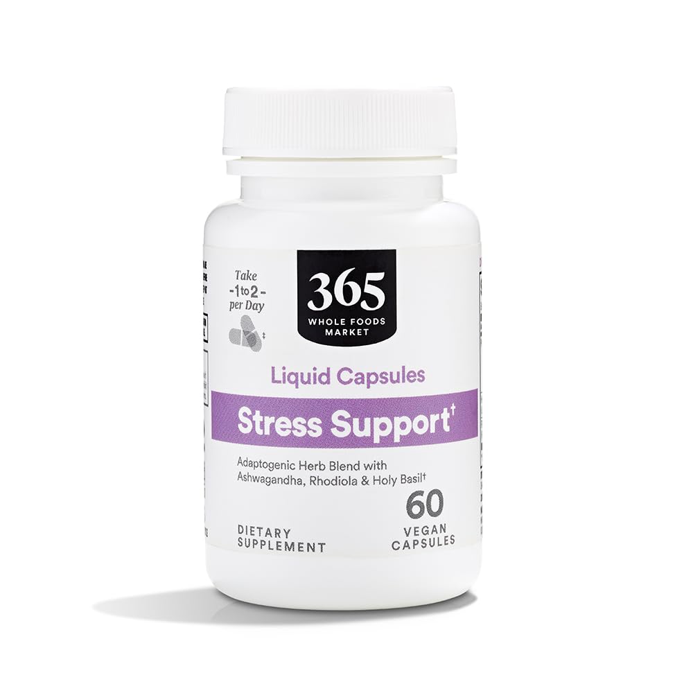 365 by Whole Foods Market Stress Support Capsules, 60 Count
