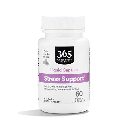 365 by Whole Foods Market Stress Support Capsules, 60 Count