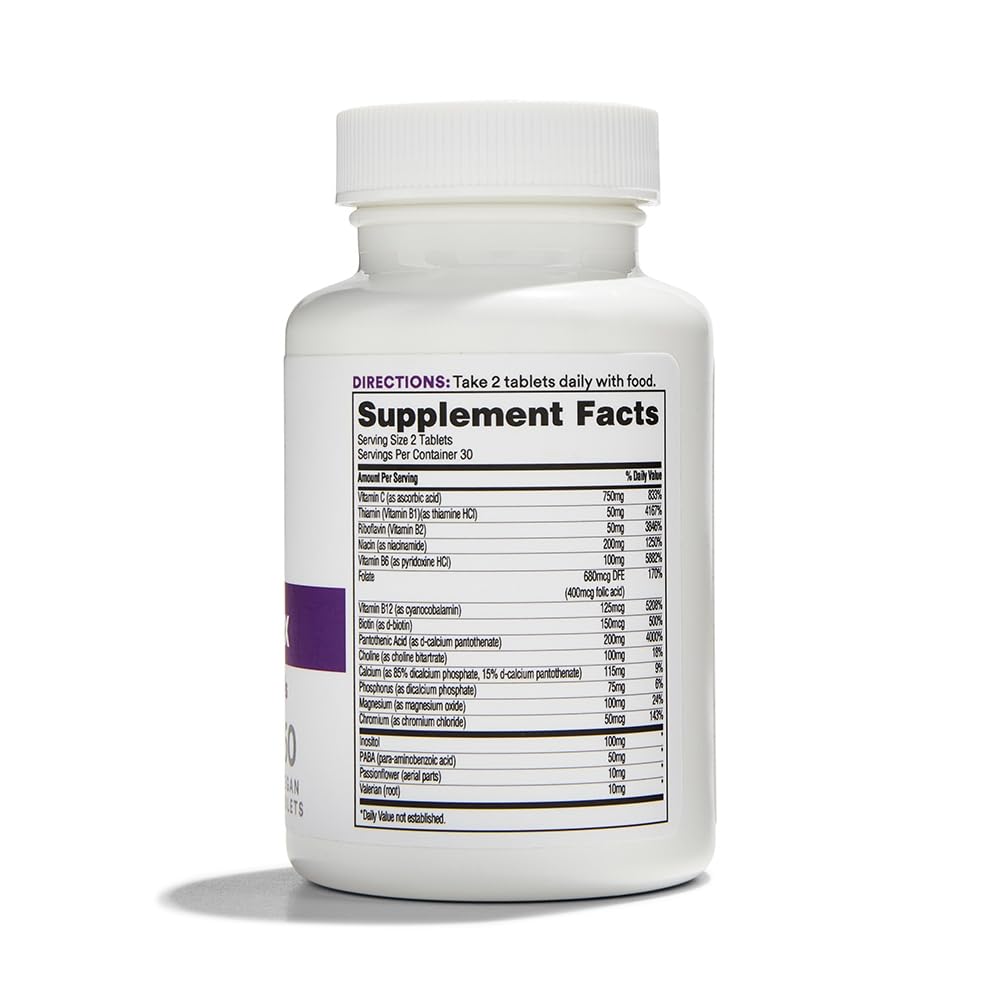 365 by Whole Foods Market Vitamin B Complex 60 Tablets