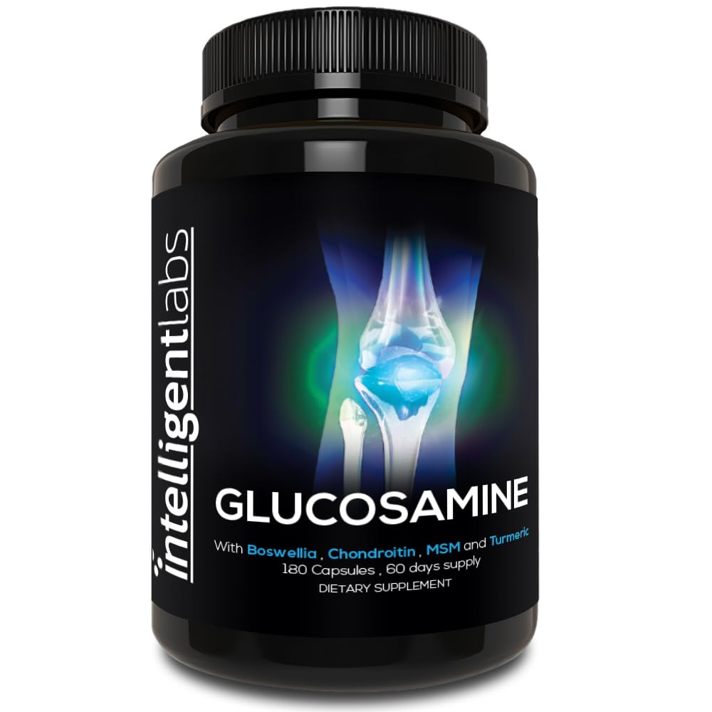 Intelligent Labs Glucosamine Chondroitin MSM Capsule 180 Count