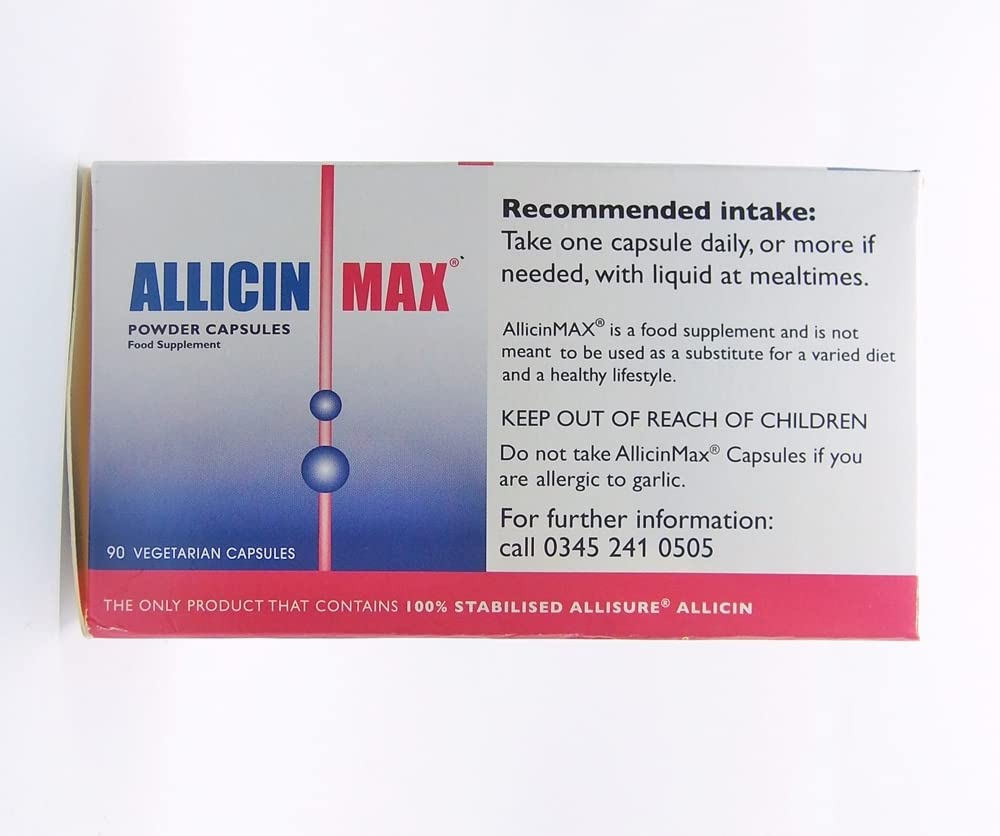 ALLICINMAX Allicin Max 100% Pure Allicin Capsules 180