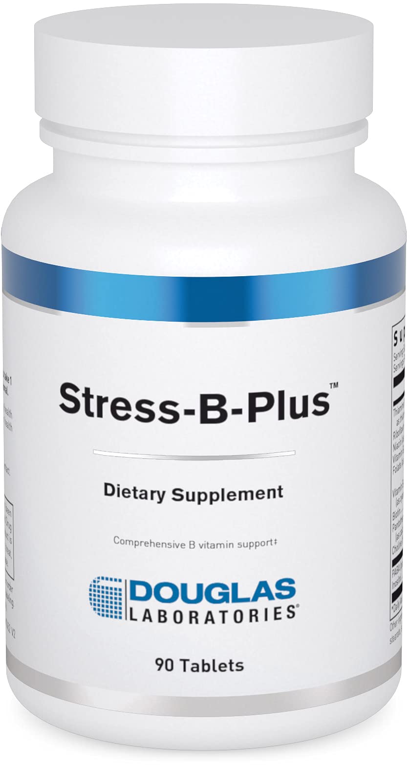 Douglas Laboratories Stress-B-Plus Comprehensive B Vitamin Complex Tablet, 90 Tablets