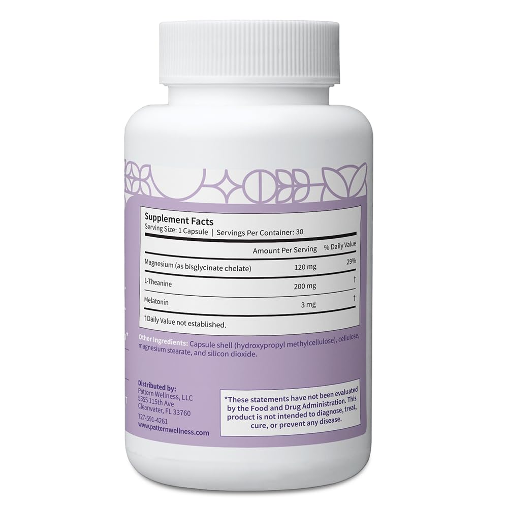 Pattern Wellness Sleep Complex Capsules, 30 Count