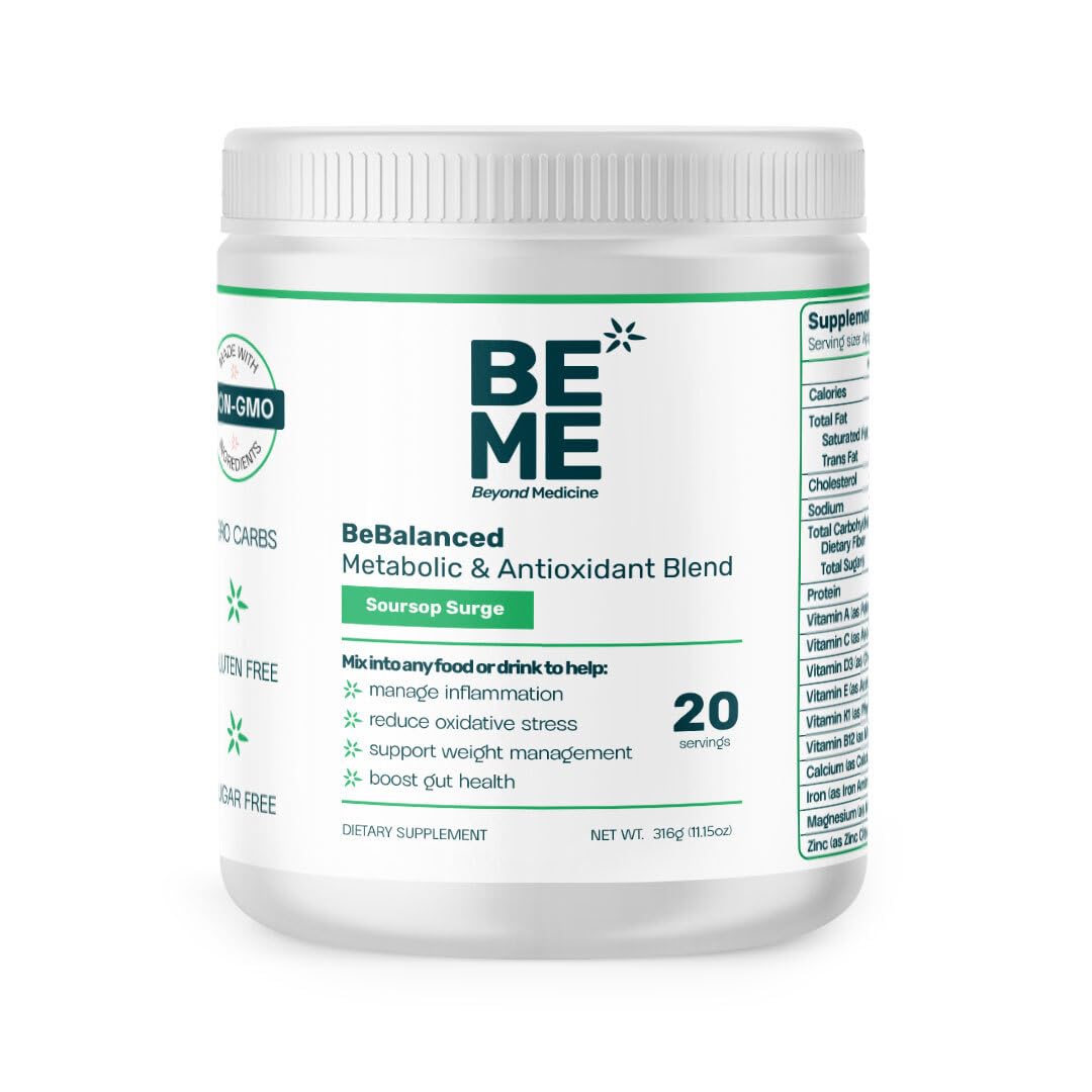 Beyond Medicine BeBalanced Soursop Shake Blend Powder 11.15 Ounce
