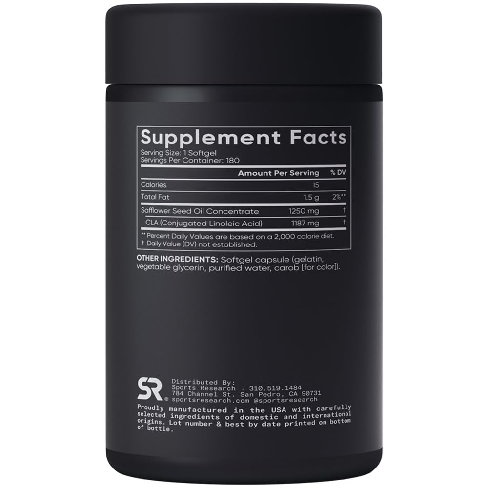 Sports Research CLA 1250 Softgels 180