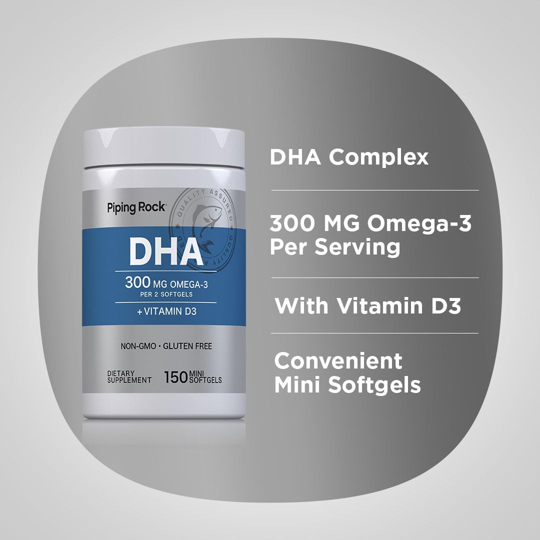 Piping Rock DHA Softgels 150
