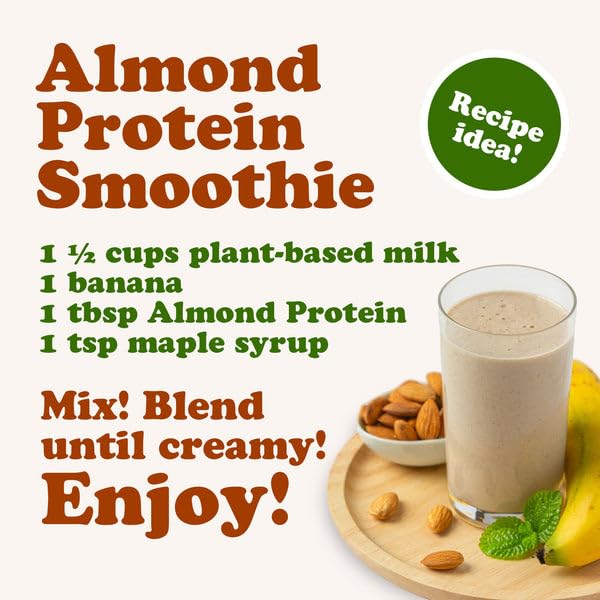 Food to Live Organic Almond Protein Powder 32 oz