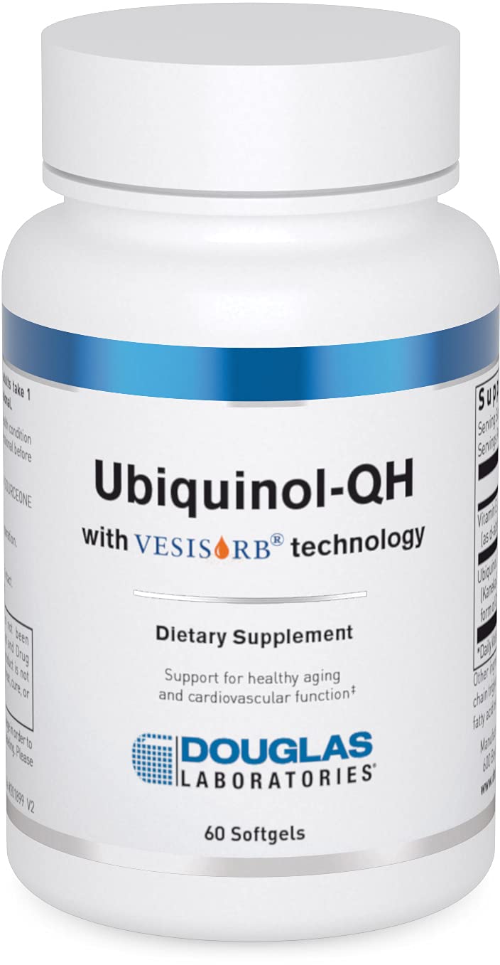 Douglas Laboratories Ubiquinol-QH CoQ10 Capsules 60 Count