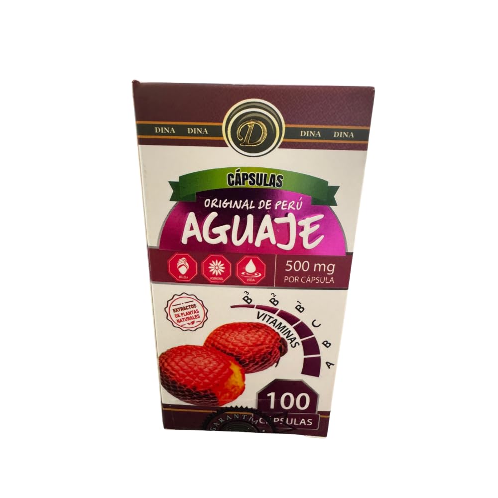 Lenico Comercializadora Aguaje del Peru 100 Capsules
