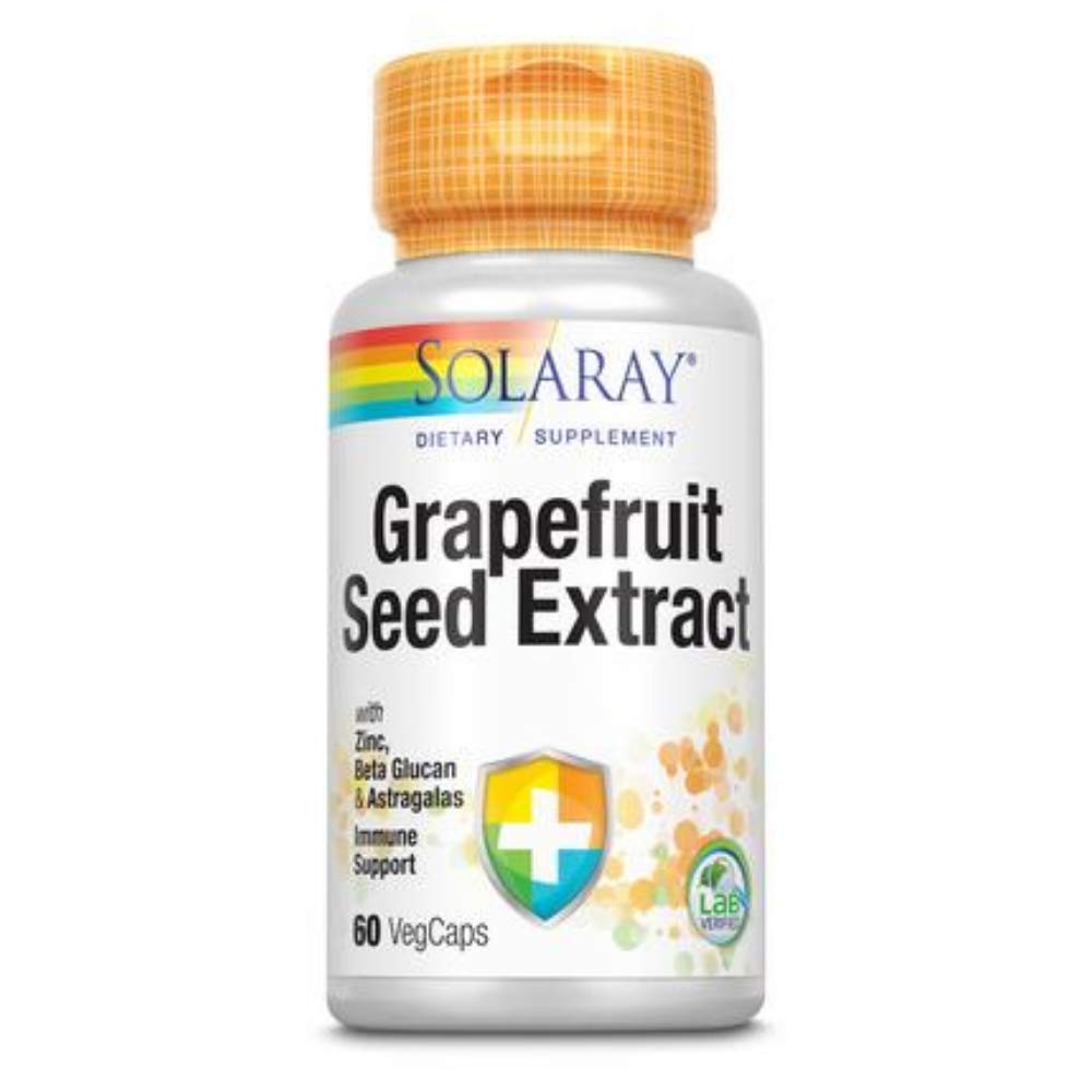 SOLARAY Grapefruit Seed Extract Immunity Formula 60 Capsules