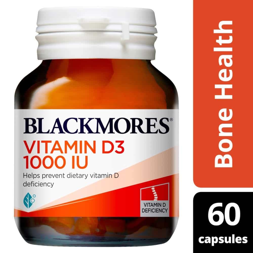 Blackmores Vitamin D3 1000IU Capsule, 60 Capsules