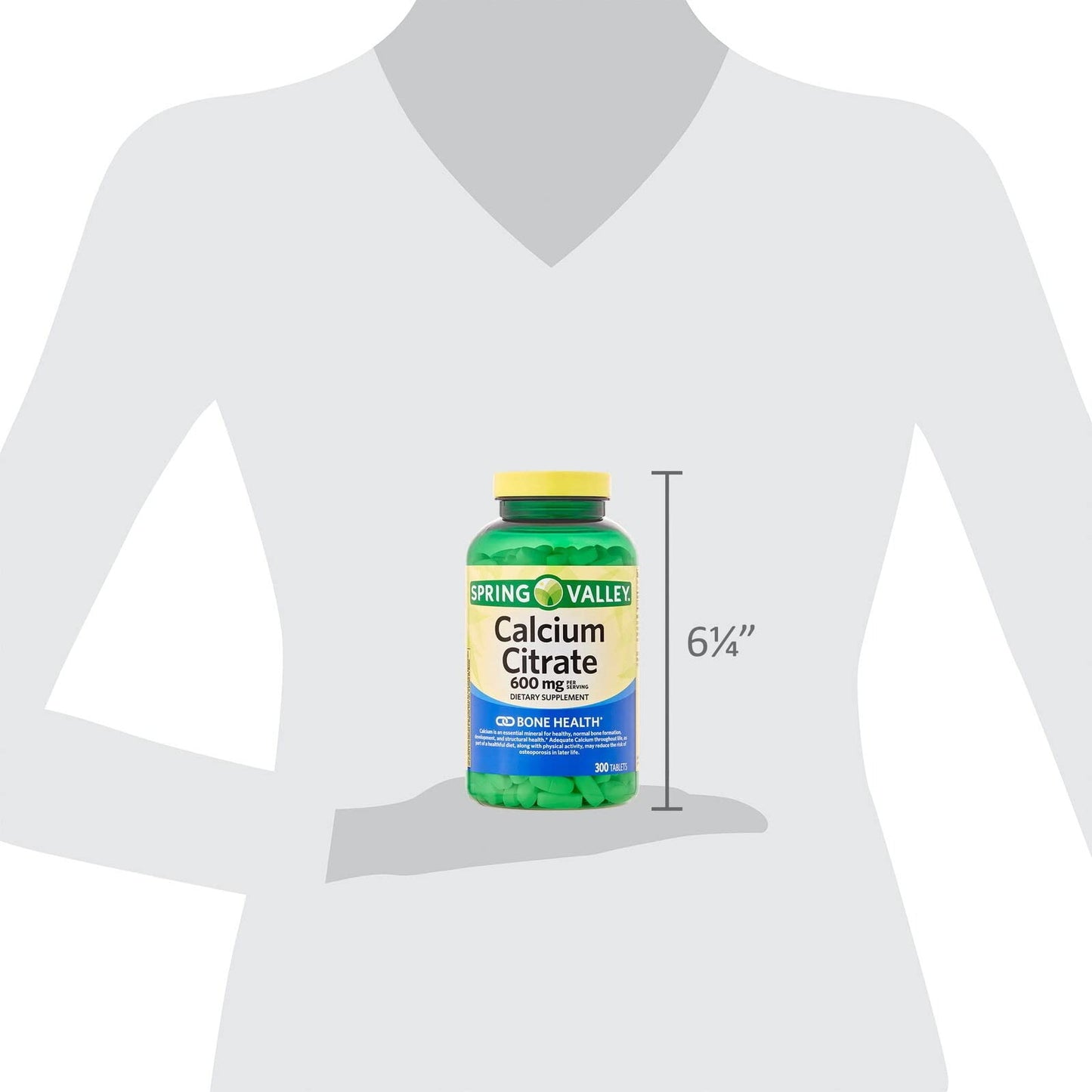 ikj Calcium Citrate Tablets 600 mg, 300 Count