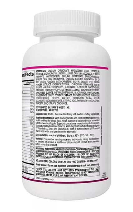 Generic Advanced Women's Multivitamin Tablet, 275 Count