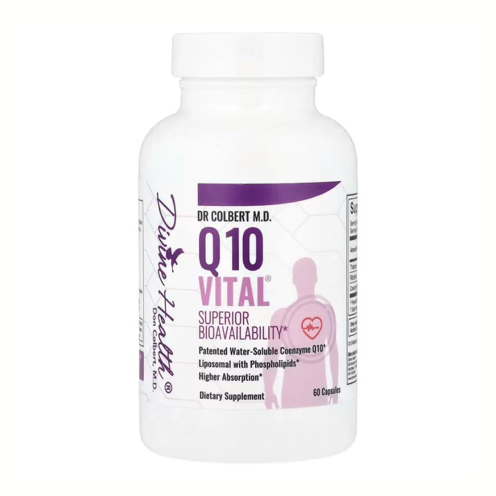 Divine Health Q10 Vital CoQ10 Capsule 1 Count