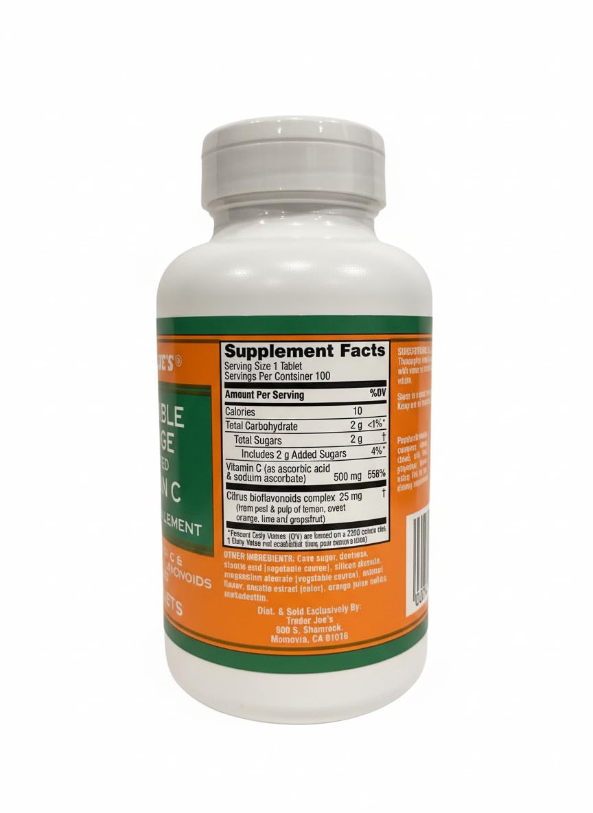 TJ's Vitamin C Chewable 100