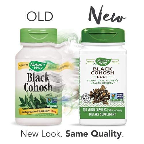 Nature's Way Black Cohosh Root 100 Capsules