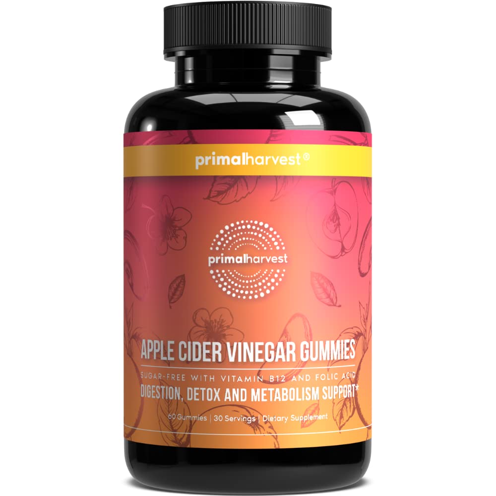 Primal Harvest ACV Gummies Gummy 60 Count