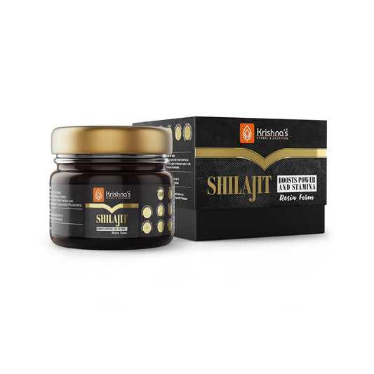 Krishna's Herbal & Ayurveda Shilajit Resin 30 g