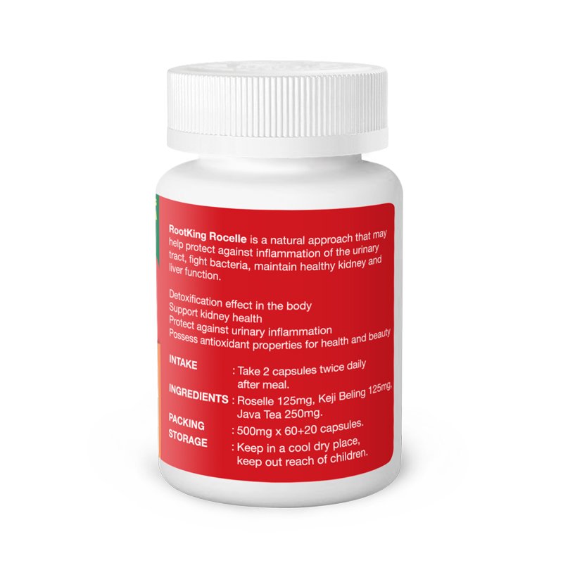 ROOT KING Rocelle Urinary Tract Cleanse Capsule, 1 Capsule