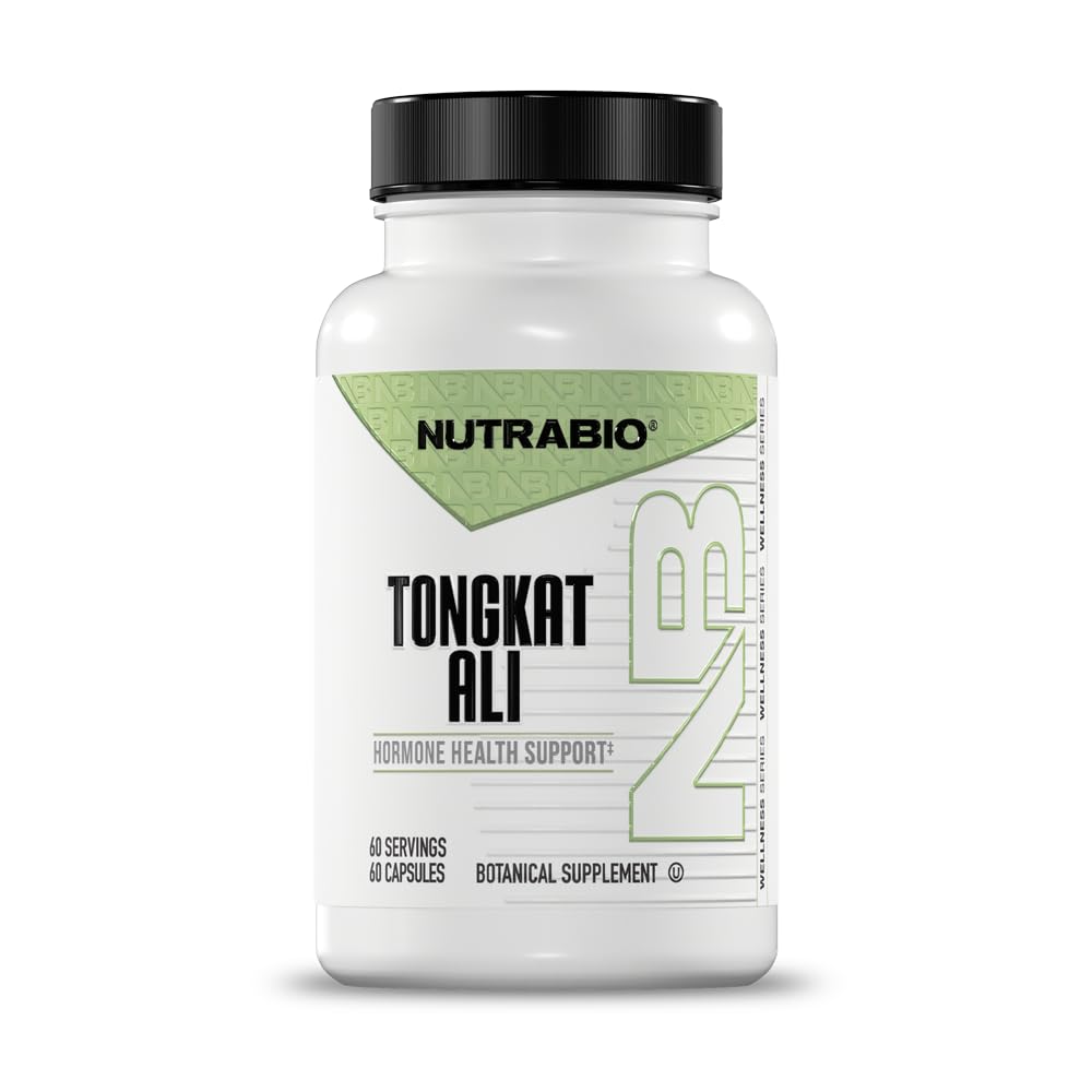 NutraBio Tongkat Ali Longjack 100 Supplement Capsule, 60 Count